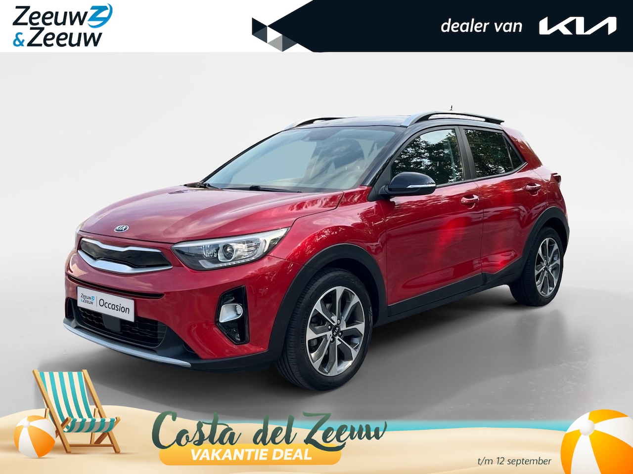 Kia Stonic - 1.0 T-GDi DynamicPlusLine | Navi | Camera | Clima | Cruise Control | LM Velgen | Privacy G - AutoWereld.nl