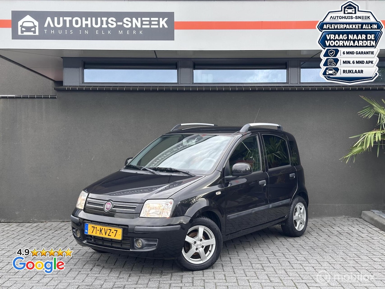 Fiat Panda - 1.2 Emotion|Airco |Climate|Multi Stuur 115dkm - AutoWereld.nl