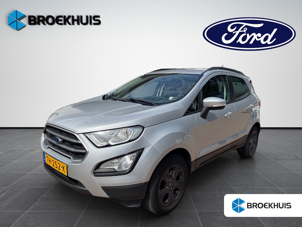 Ford EcoSport - 1.0 EcoBoost Trend Ultimate 125pk | Trekhaak | Cruise Control | Navigatie | Parkeersensore - AutoWereld.nl