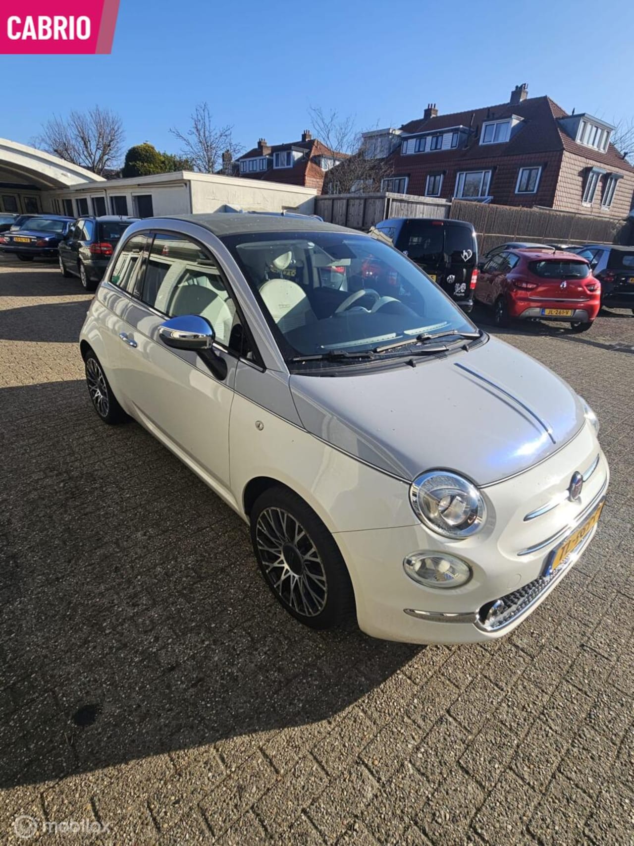 Fiat 500 - Cabriolet Two tone 0.9 TwinAir Turbo Mirror - AutoWereld.nl