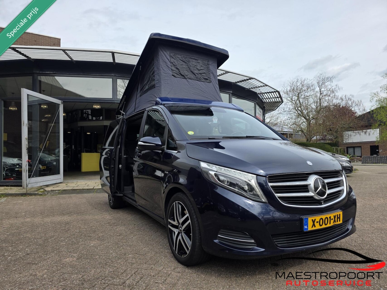 Mercedes-Benz V-klasse - 250 camper slaaphefdak !!! - AutoWereld.nl