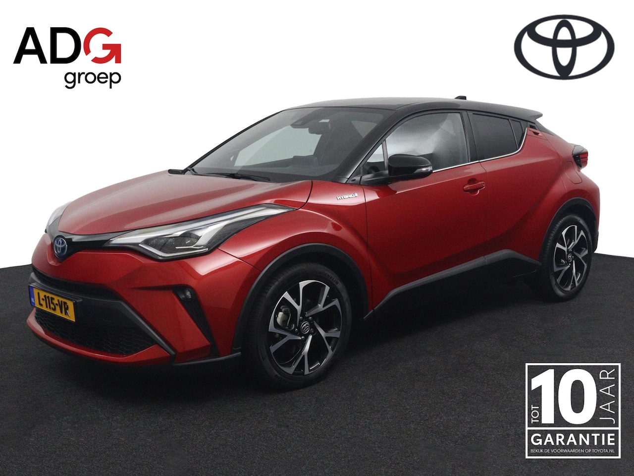 Toyota C-HR - 2.0 Hybrid Style Bi-tone // JBL Audio // Stoelverwarming - AutoWereld.nl
