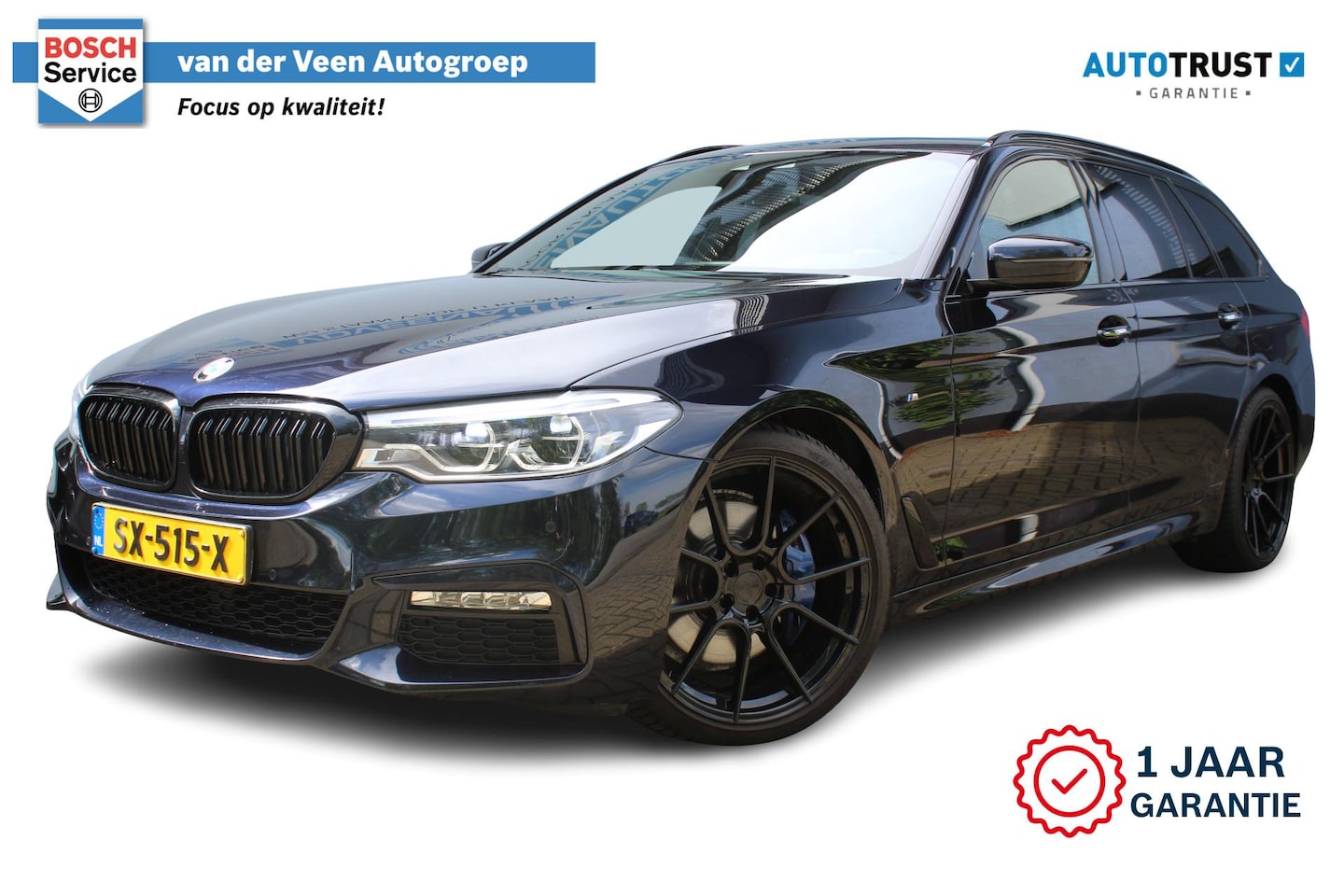 BMW 5-serie Touring - 530i High Executive M-sport | Incl. 12 maanden garantie | Panoramadak | Dodehoek detectie - AutoWereld.nl