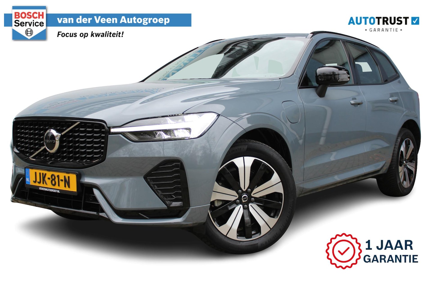 Volvo XC60 - 2.0 T6 Plug-in hybrid AWD Plus Dark | Incl. 12 maanden Garantie | SoH 96% | Panorama dak | - AutoWereld.nl