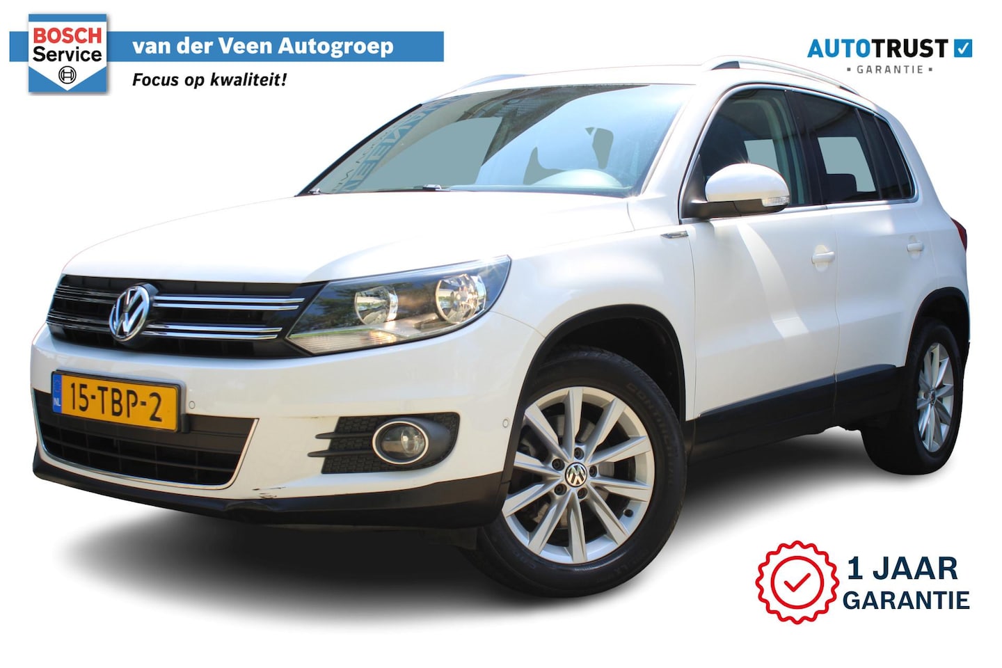 Volkswagen Tiguan - 1.4 TSI Sport&Style | Incl. 12 maanden Garantie | 2e Eigenaar | Cruise controle | Climate - AutoWereld.nl