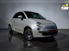 Fiat 500 C - 0.9 TwinAir Lounge, Cabrio, Airco, NAP, Lichtmetalen velgen, Half lederen bekleding