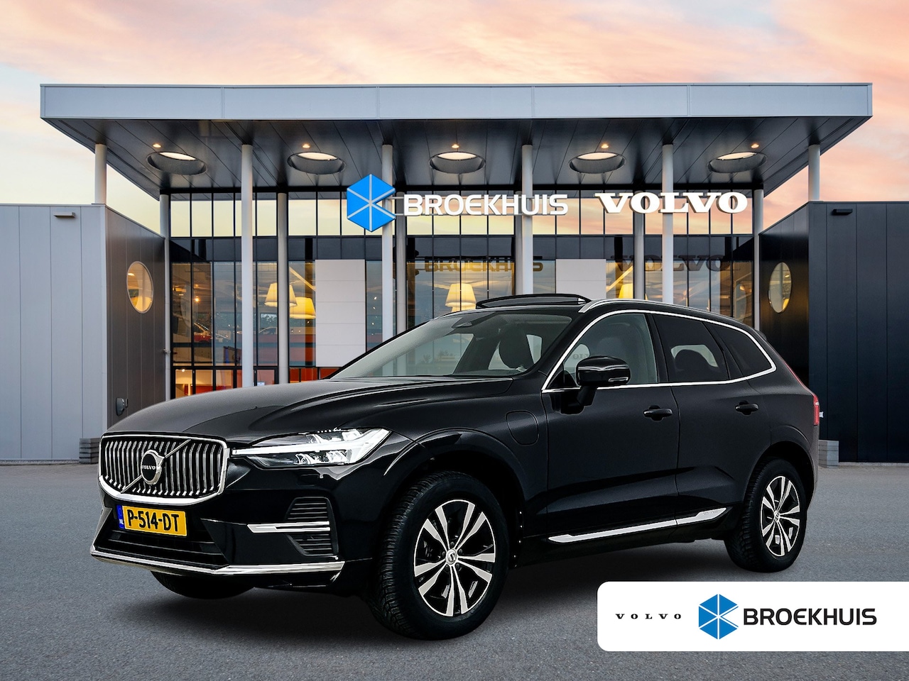 Volvo XC60 - T6 Recharge Inscription Expression | LONG RANGE | 18" | Panoramadak | Trekhaak | Leder | S - AutoWereld.nl