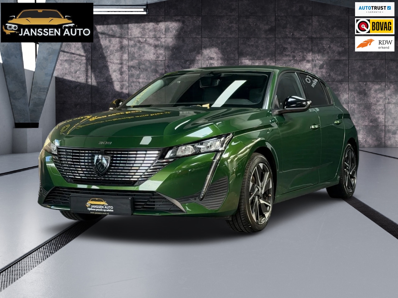 Peugeot 308 - 1.2 PureTech Allure Pack Business | Leder | 360 cam | ACC | LED | Navi | Carplay - AutoWereld.nl