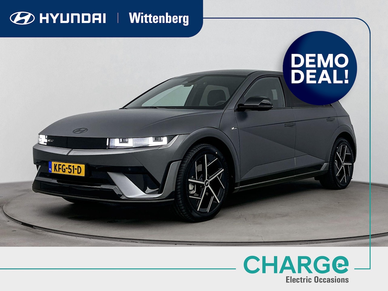 Hyundai IONIQ 5 - N Line Business 84 kWh | 20 inch Lichtmetalen velgen | N-line exterieur en interieur | War - AutoWereld.nl