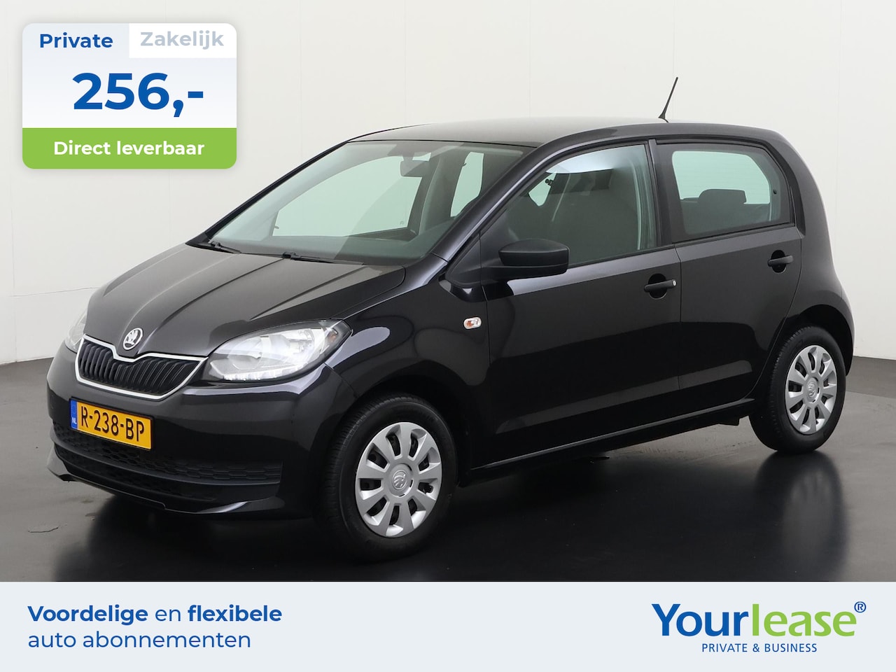 Skoda Citigo - 1.0 Greentech Active | All-in 256,- Private Lease | Direct uit voorraad - AutoWereld.nl