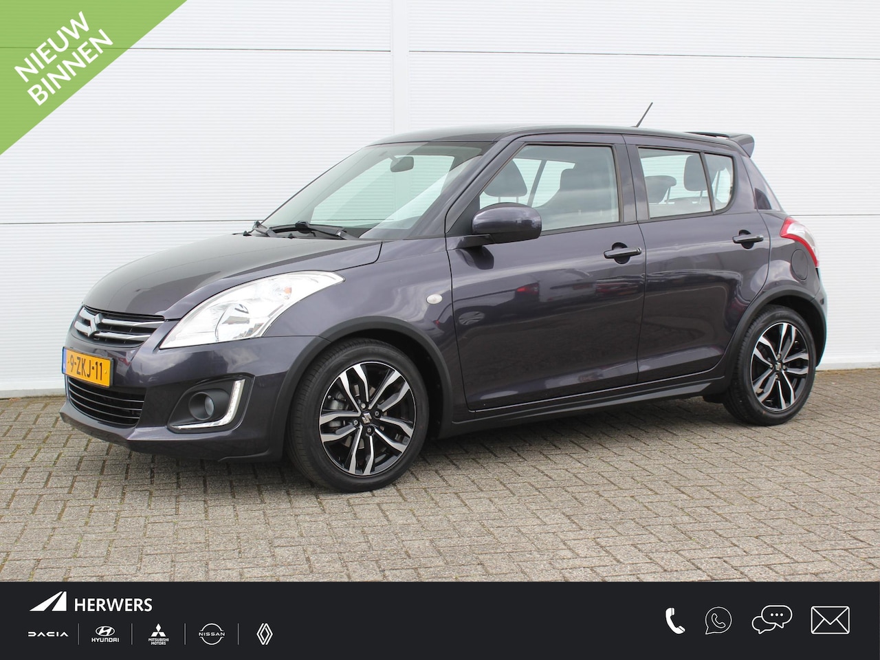 Suzuki Swift - 1.2 Style EASSS / Airco / Cruise Control / Lichtmetalen Velgen / Radio-/CD-Speler / 5-Deur - AutoWereld.nl