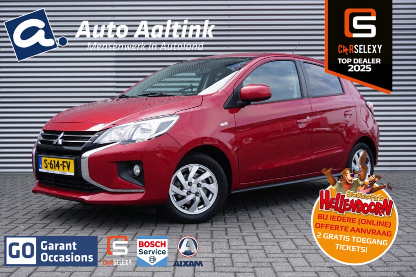Mitsubishi Space Star - Dynamic AUTOM. | ZUINIG | CAMERA | CRUISE | EL. CLIMATE - AutoWereld.nl