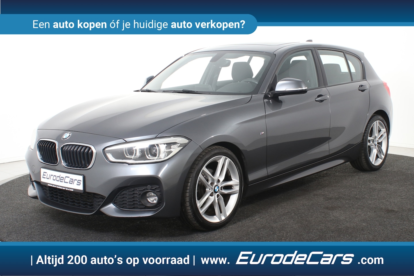 BMW 1-serie - 118i A M-Sport *Navigatie*2x M*Schuifdak* - AutoWereld.nl