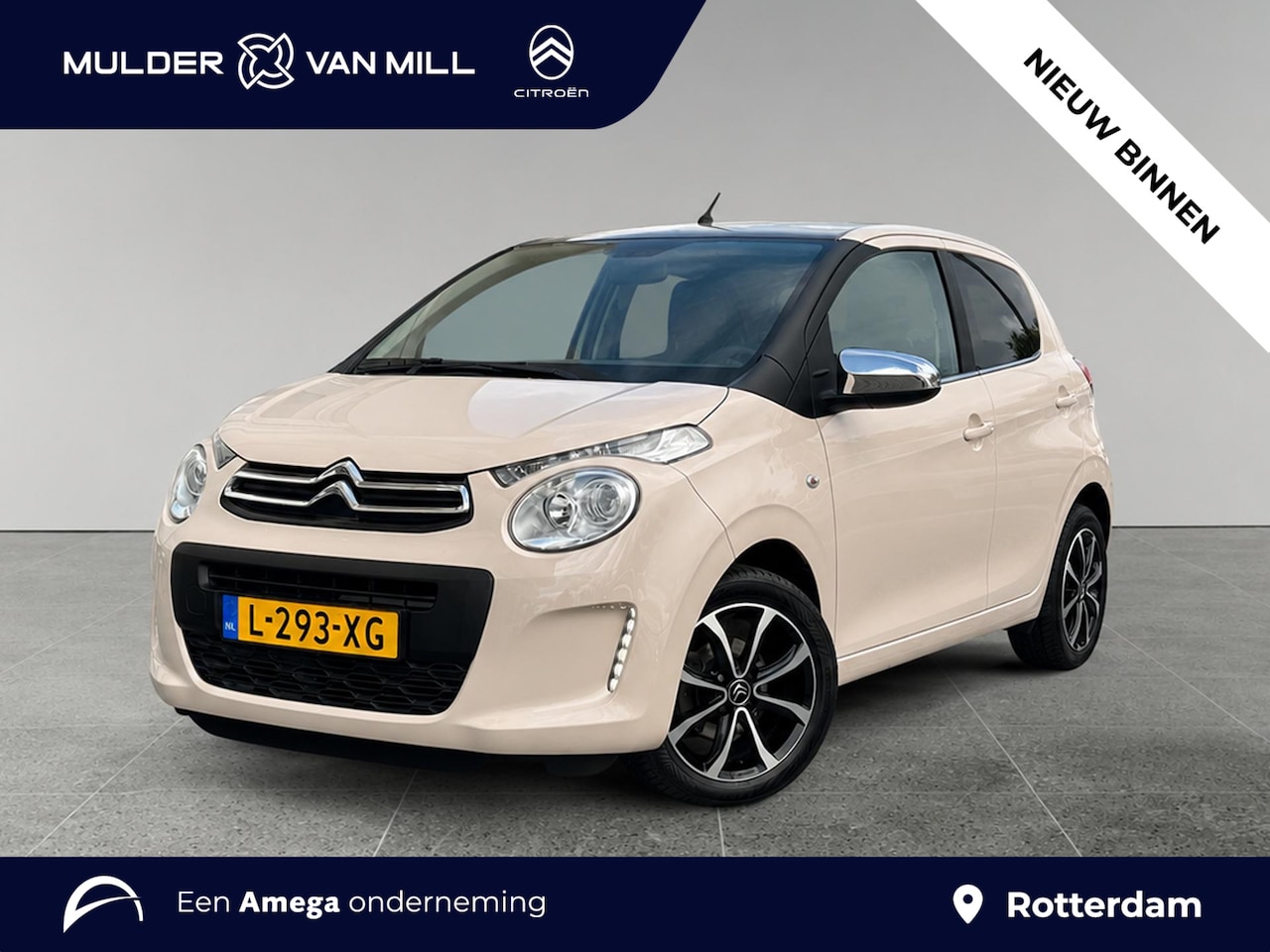 Citroën C1 - Shine 1.0 VTi 72pk | APPLE CARPLAY / ANDROID AUTO | CAMERA | AIRCO | LM-VELGEN | ALL SEASO - AutoWereld.nl