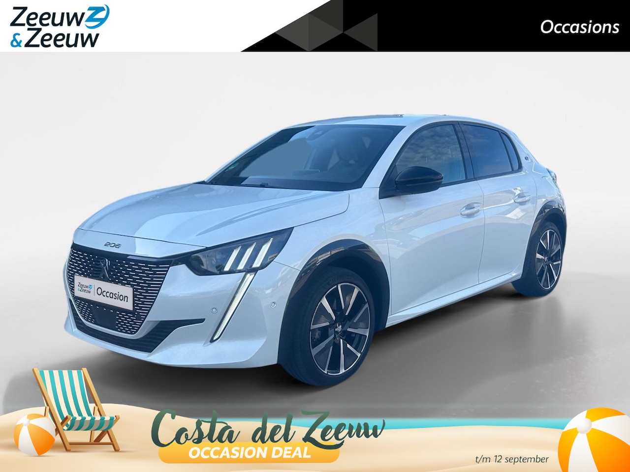Peugeot e-208 - EV GT 350 50 kWh | SOH 91% | CAMERA | LED | SPORTSTOELEN | SFEER VERLICHTING | - AutoWereld.nl