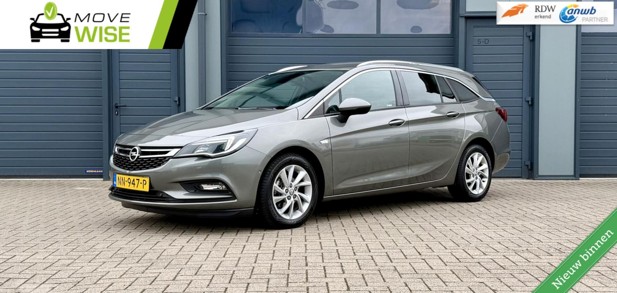 Opel Astra Sports Tourer - 1.0- 105pk Innovation | AUTOMAAT | Nieuwe Model | Trekhaak | Zeer Net & Compleet | - AutoWereld.nl