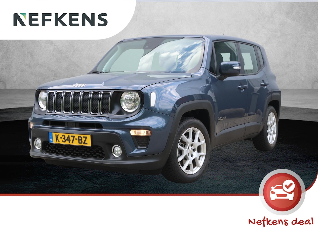 Jeep Renegade - 150pk Longitude | 1ste eigenaar | Trekhaak | Climate | Keyless | AppleCarPlay/Android | 17 - AutoWereld.nl
