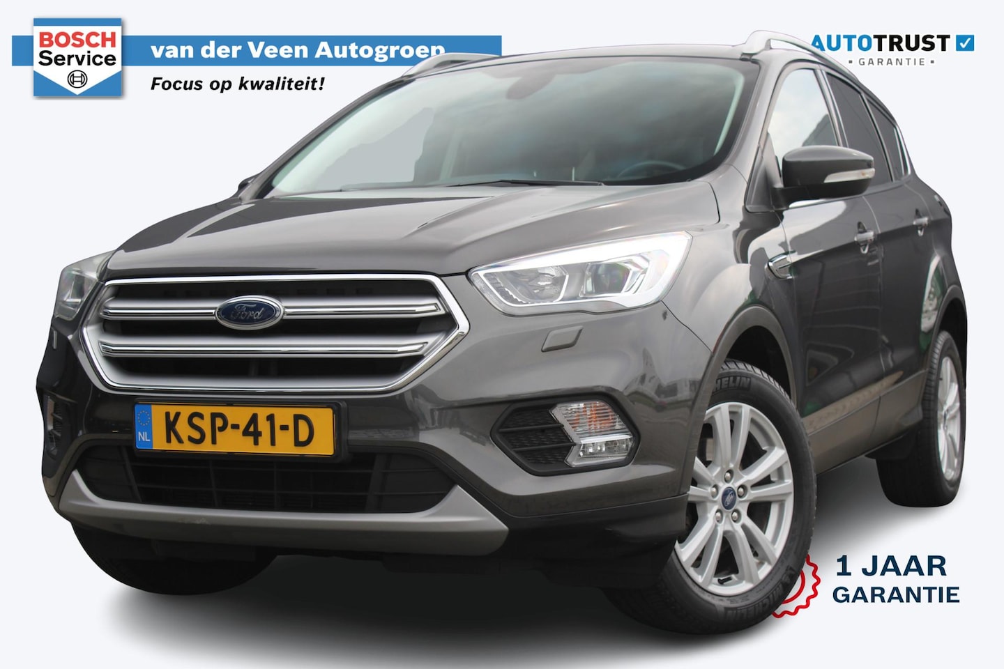 Ford Kuga - 1.5 Titanium | Incl. 12 maanden garantie | Voorstoelen verwarmd | Verwarmd stuurwiel | Voo - AutoWereld.nl