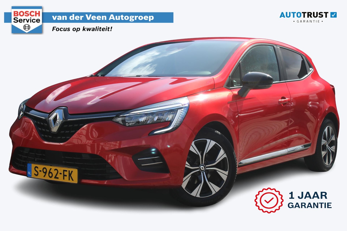 Renault Clio - 1.0 TCe 90 Evolution | incl. 12 maanden garantie | Lane assist | Verkeersbord detectie | I - AutoWereld.nl