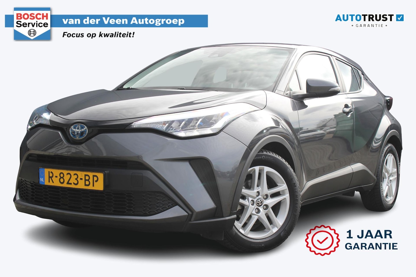 Toyota C-HR - 1.8 Hybrid Active | Incl. 12 maanden garantie | Cruise control | Achteruitrijcamera | Clim - AutoWereld.nl