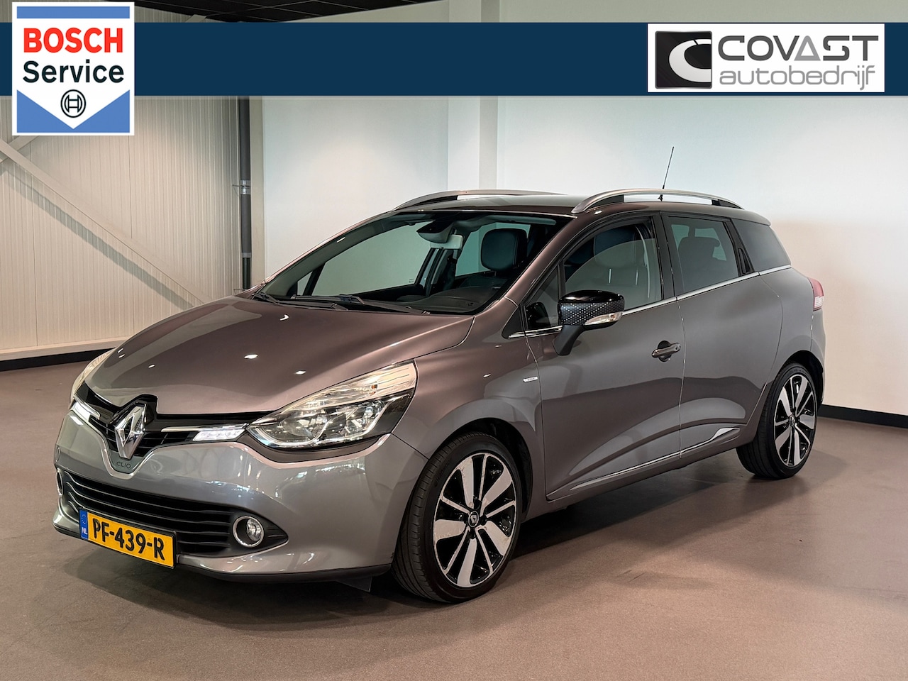 Renault Clio Estate - 1.5 dCi Iconic Automaat|Leder|Trekhaak|Stoelverw.|Camera|Navigatie - AutoWereld.nl