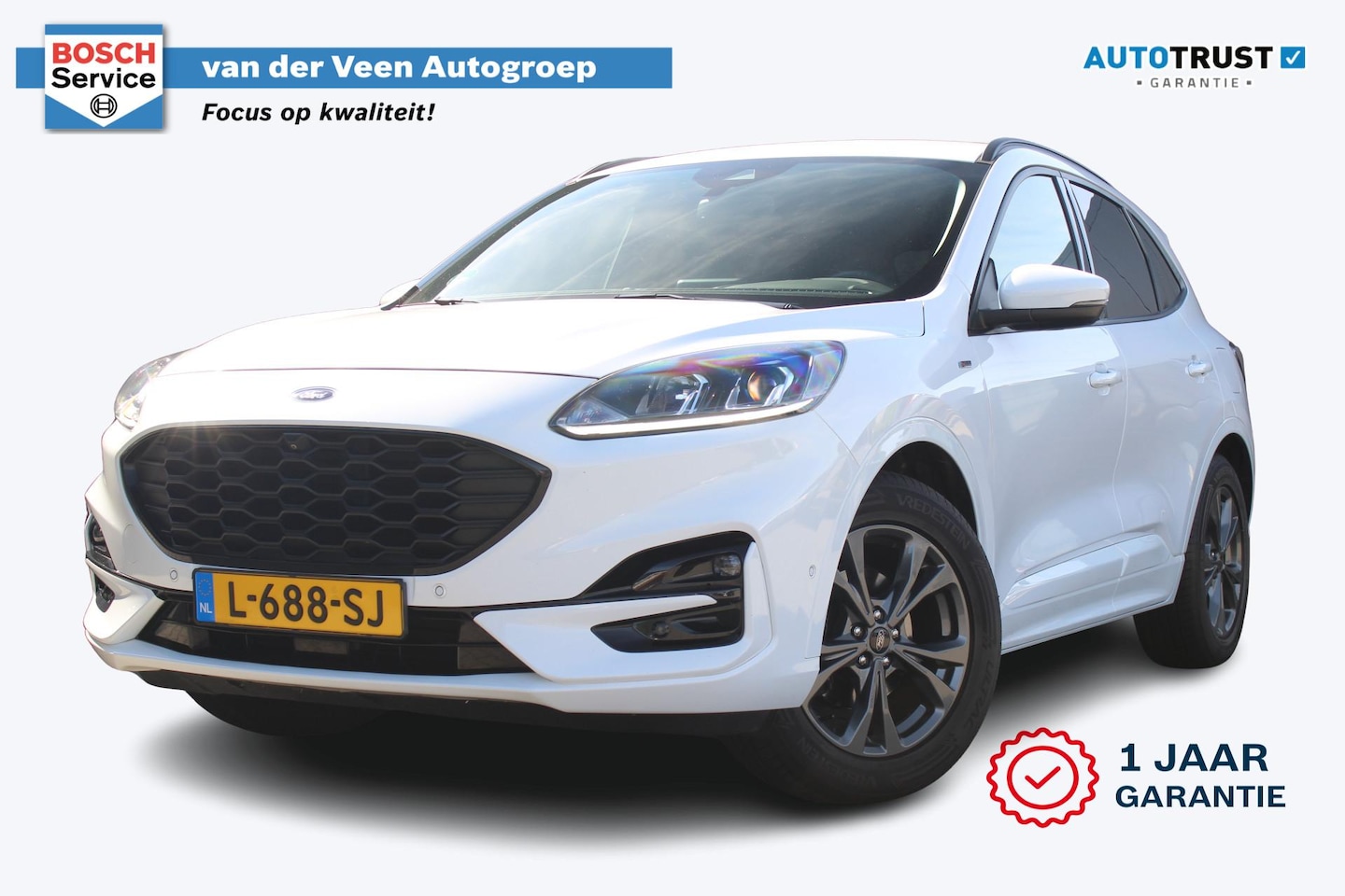 Ford Kuga - 1.5 EcoBoost ST-Line X | Incl. 12 maanden Garantie | Elektrisch wegklapbare trekhaak | Sto - AutoWereld.nl