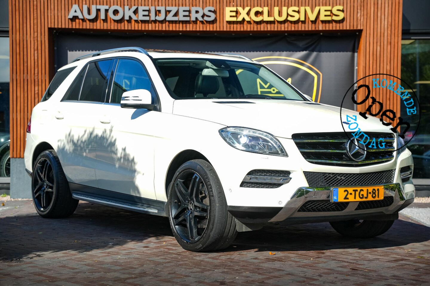 Mercedes-Benz M-klasse - 350 AMG Panoramadak Harman/Kardon Navi Diamond White - AutoWereld.nl