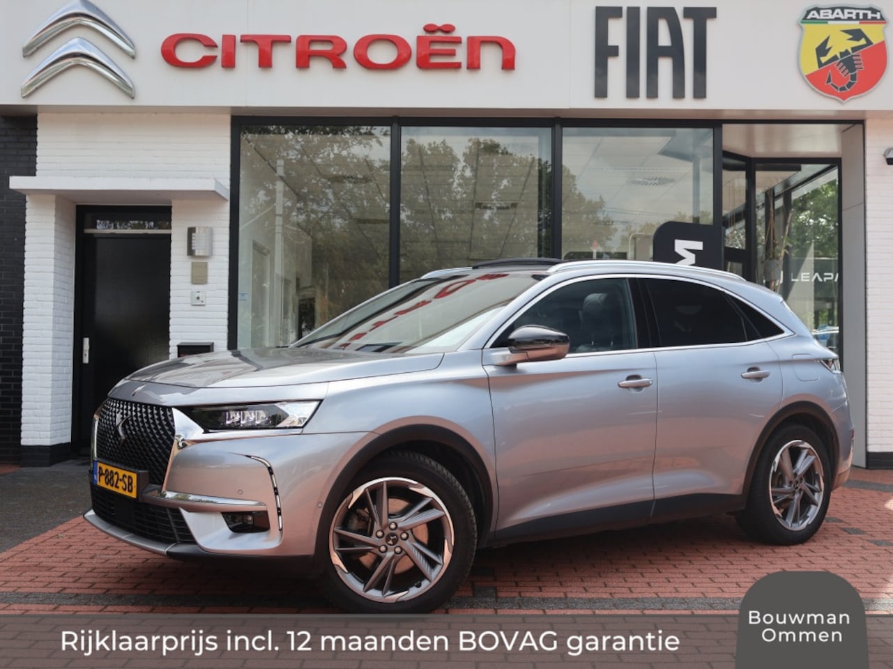 DS 7 Crossback - E-Tense Plug-in Hybride 300PK eEAT8 Automaat 4x4 So Chic Rivoli, Rijklaarprijs | Panoramad - AutoWereld.nl