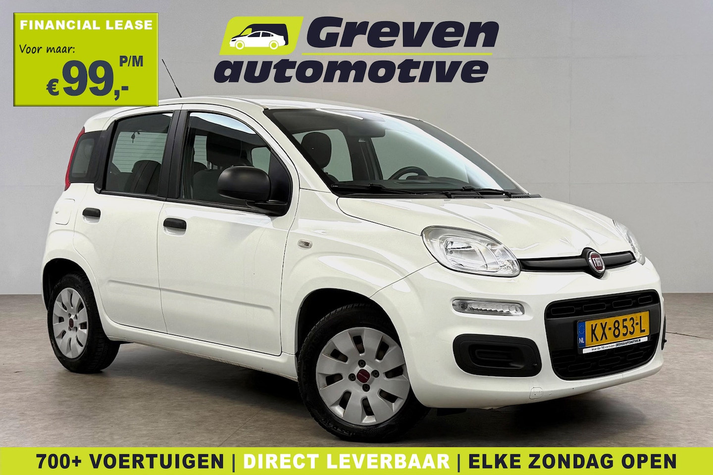 Fiat Panda - 0.9 TwinAir Popstar | Airco | Elektrpakket | APK tot 06-2027 - AutoWereld.nl