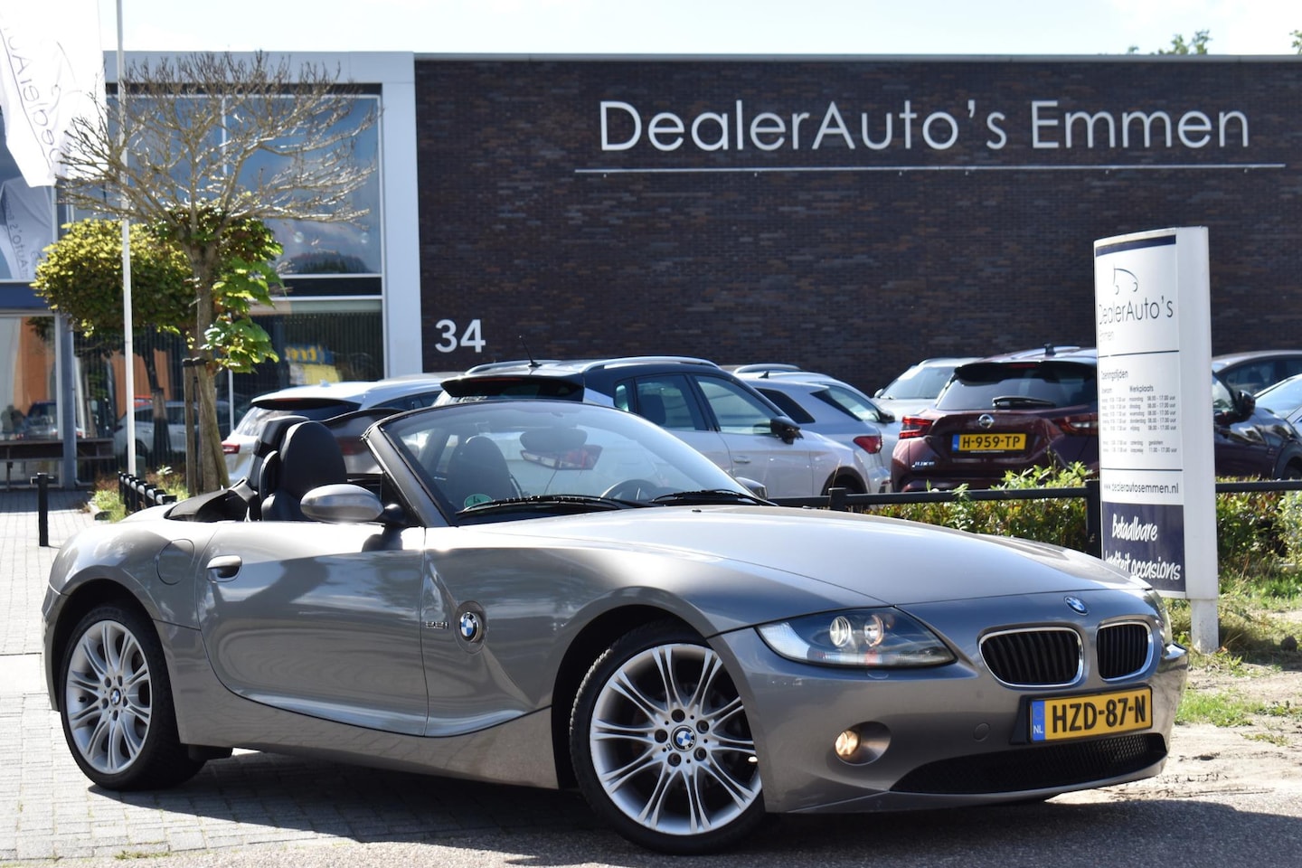 BMW Z4 Roadster - 2.2i 6 cilinder LEDER SPORSTOELEN - AutoWereld.nl