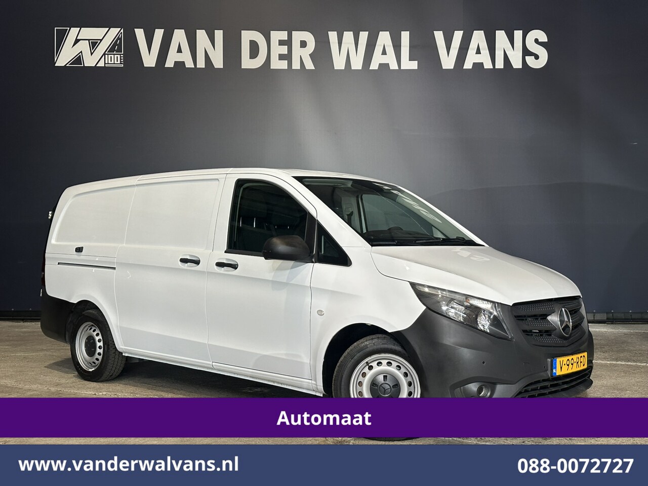 Mercedes-Benz Vito - 114 CDI 136pk 9G-Tronic Automaat L2H1 Inrichting Euro6 Airco | Camera | Navigatie | Apple - AutoWereld.nl