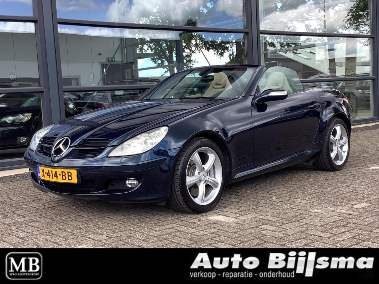 Mercedes-Benz SLK-klasse - 350 automaat, nekverwarming, navi, unieke kleur, - AutoWereld.nl
