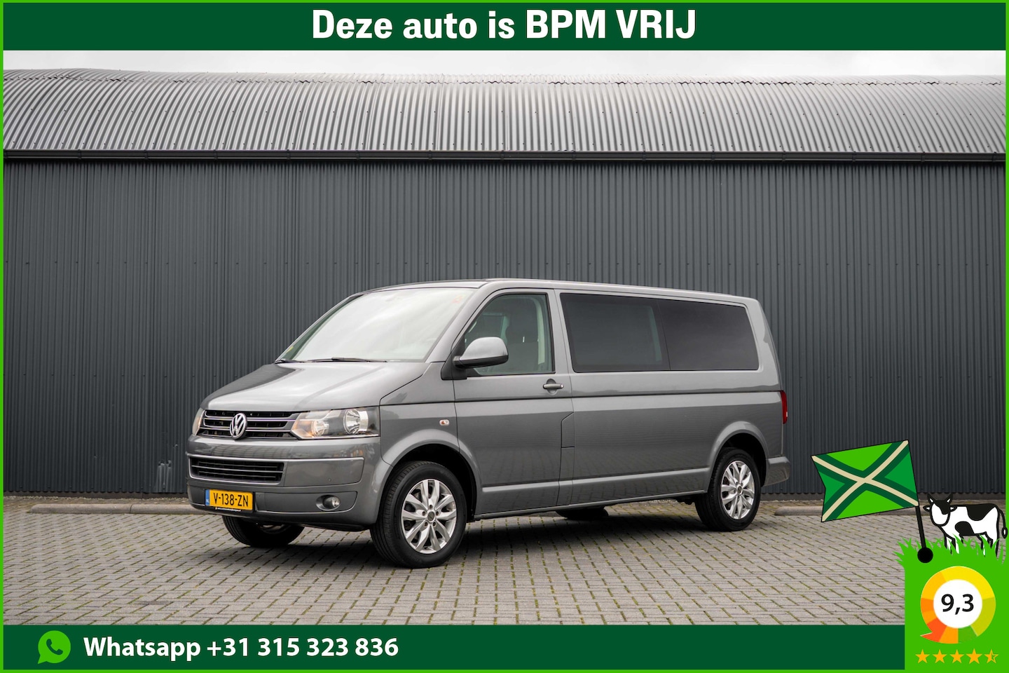 Volkswagen Transporter Caravelle - T5 2.0 TDI L2H1 | | Elekt.Schuifdeur | 140 PK | DC 6-Zits | Cruise | PDC | Navi | Airco | - AutoWereld.nl