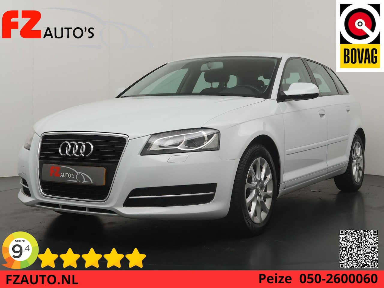 Audi A3 Sportback - 1.2 TFSI Attraction Advance Automaat - Navigatie - Cruise Control - Trekhaak - AutoWereld.nl