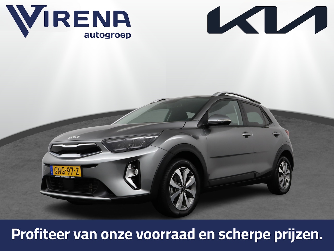 Kia Stonic - 1.0 T-GDi MHEV DynamicPlusLine Apple Carplay/Android Auto - Cruise Control - Climate Contr - AutoWereld.nl