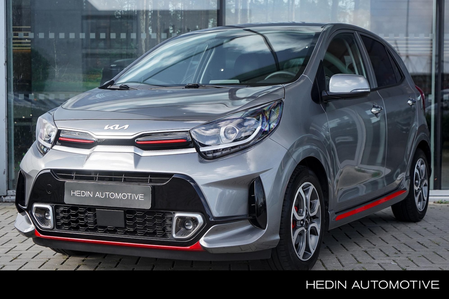 Kia Picanto - 1.0 DPi GT-Line | Leder | Navigatie | Sportvelgen | Parkeercamera achter | Buitenspiegels - AutoWereld.nl