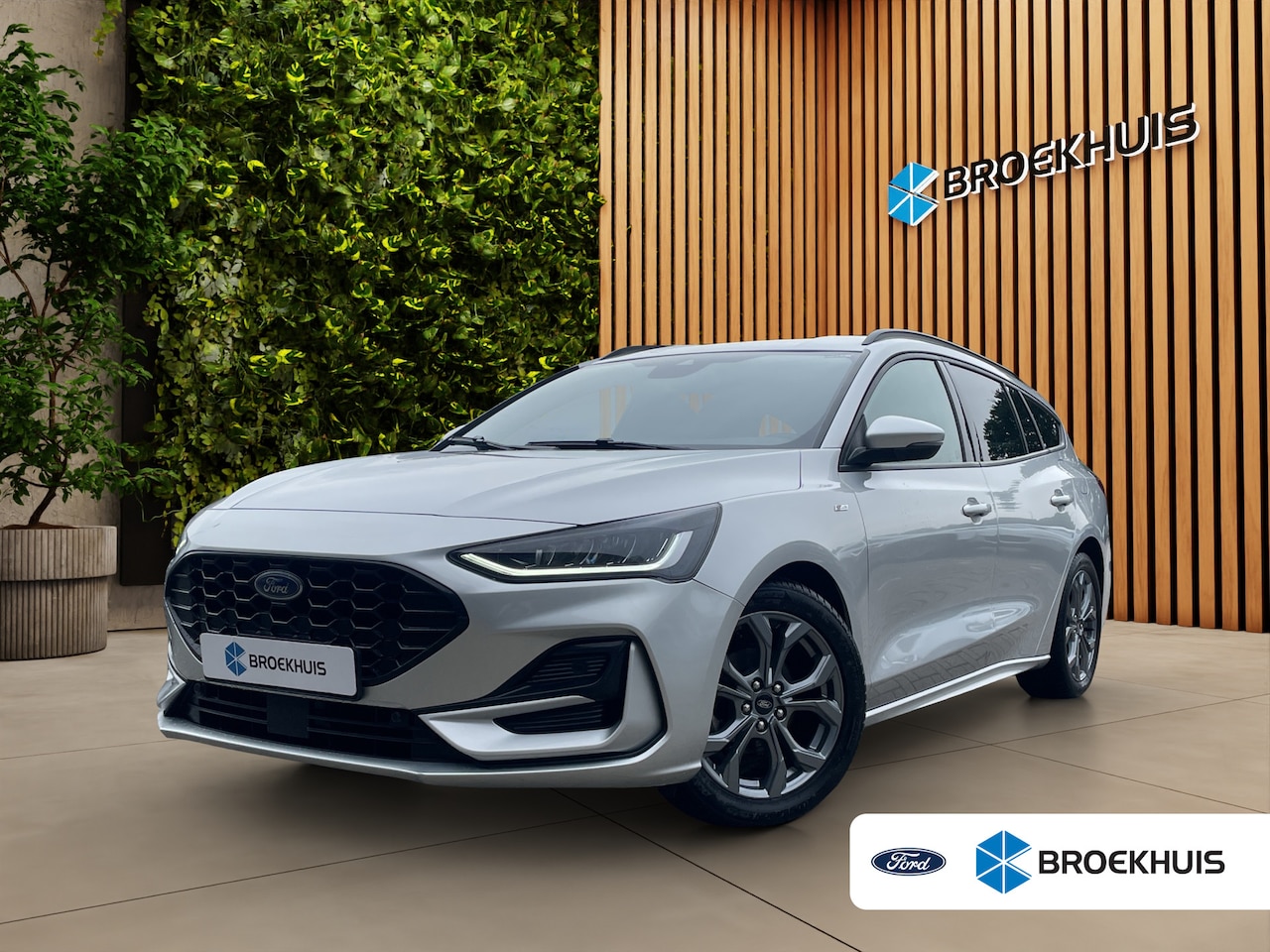 Ford Focus Wagon - 1.0 EcoBoost Hybrid ST-Line Cruise | Stoel- stuurverw. | PDC | LED | Navigatie | 17 Inch - AutoWereld.nl
