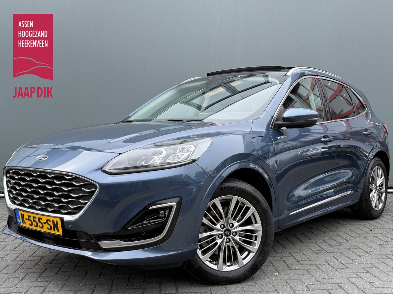Ford Kuga - BWJ 2021 2.5 225 PK PHEV Vignale FULL LED | LEDER | STOEL+STUUR VERW. | PANODAK | ELEKTR. - AutoWereld.nl