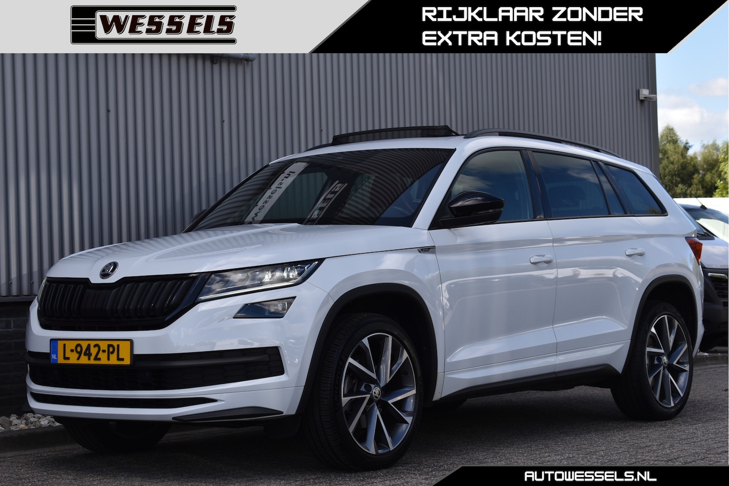 Skoda Kodiaq - 1.5 TSI Sportline Business 7p. Panorama, Adaptive cruise, Canton, Memory, Camera, Virtual - AutoWereld.nl