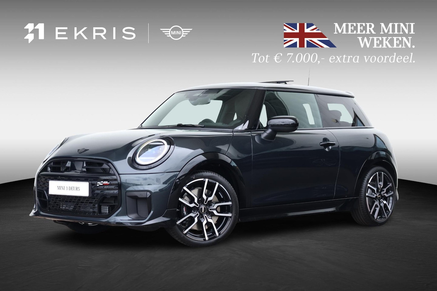 MINI 3-Deurs - Cooper C | Pakket S + John Cooper Works Uitvoering - AutoWereld.nl