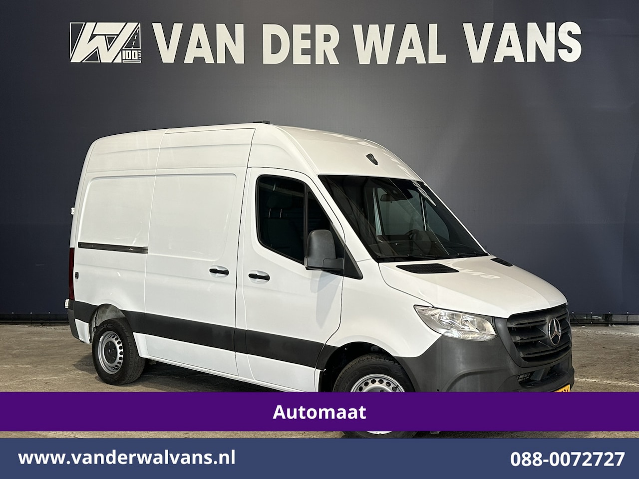 Mercedes-Benz Sprinter - 314 CDI 143pk Automaat L1H2 Euro6 Airco | Camera | Navigatie | Apple Carplay | Chauffeurss - AutoWereld.nl