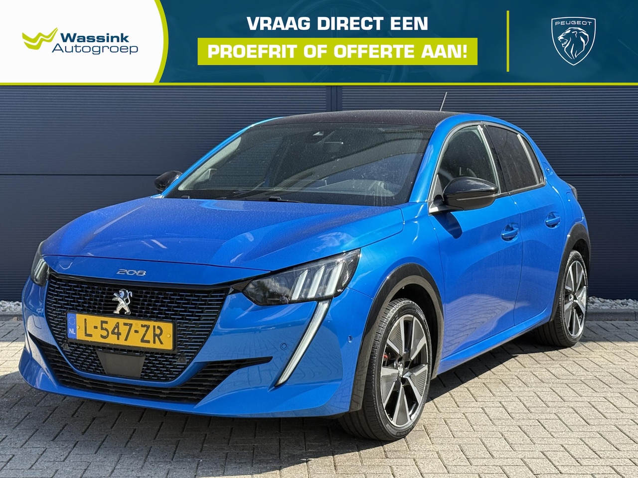 Peugeot e-208 - EV GT Pack 50 kWh SOH 94.8% | Navigatie | Panoramadak | Stoelverwarming | Adaptive Cruise - AutoWereld.nl