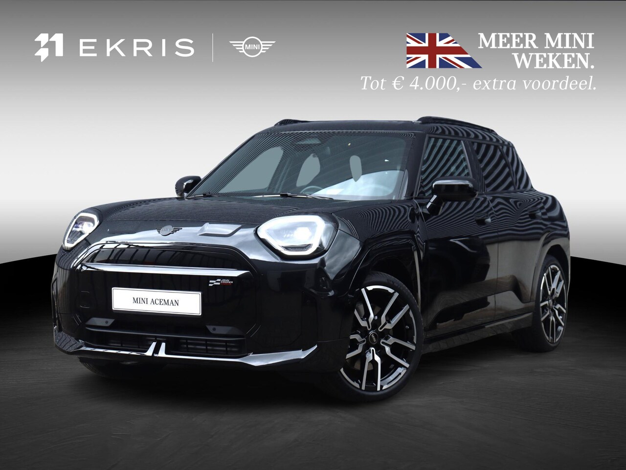 MINI Aceman - E John Cooper Works Uitvoering | M Pakket | Panoramadak - AutoWereld.nl