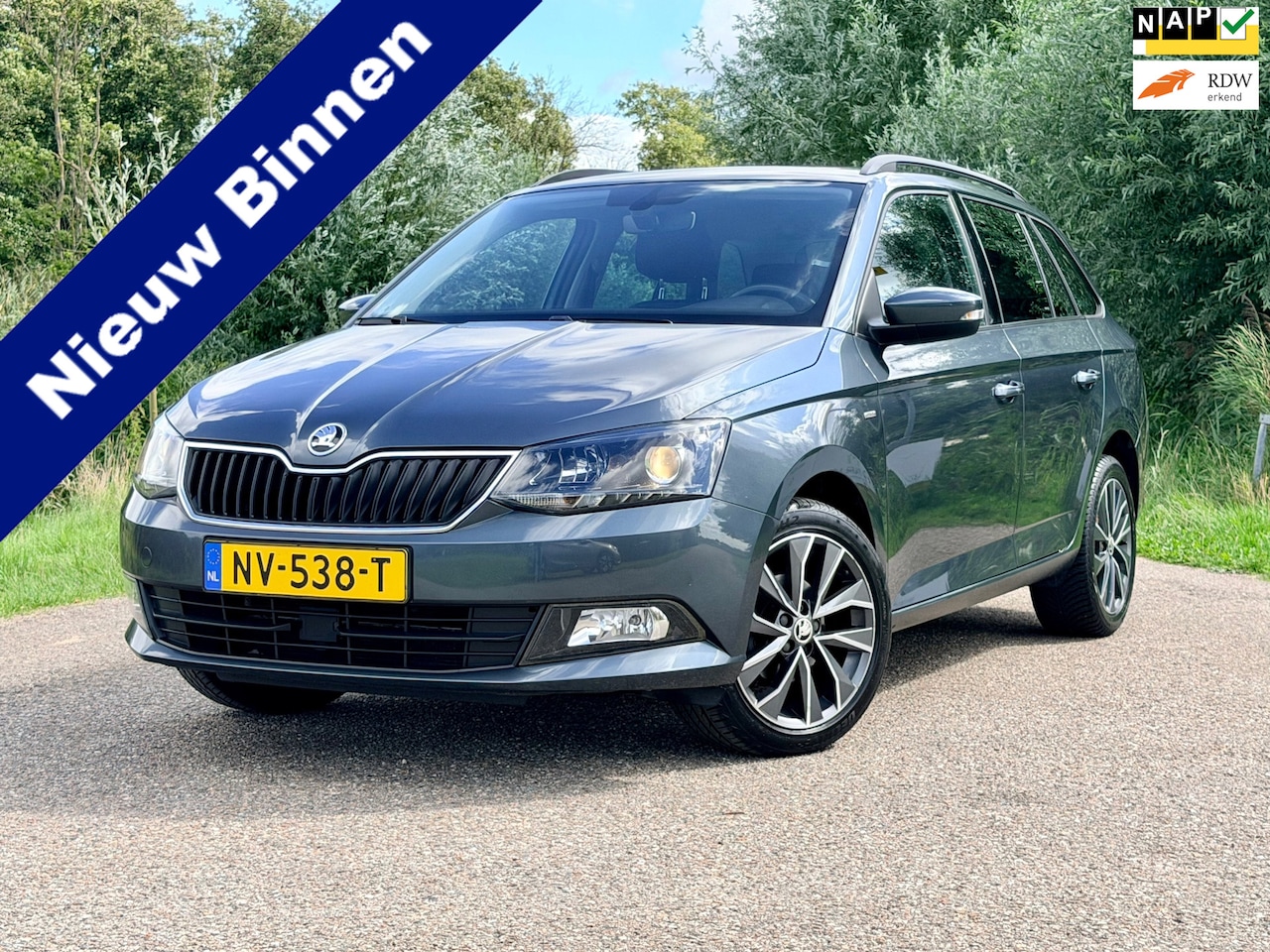Skoda Fabia Combi - 1.0 TSI Drive Clima Navi Cruise Control Trekhaak 16INCH Dealer Onderhouden NAP - AutoWereld.nl