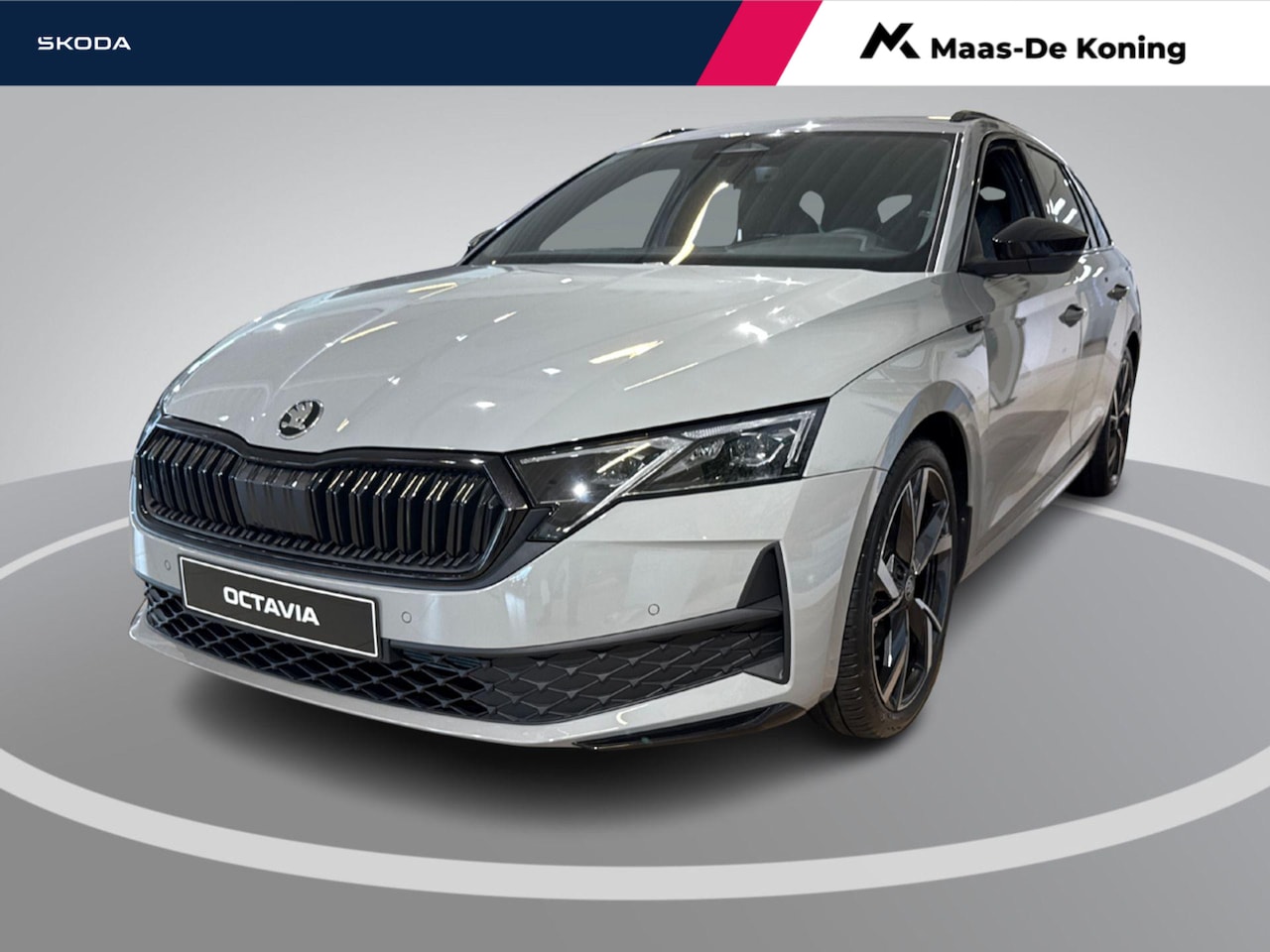 Skoda Octavia Combi - Sportline Business 1.5 TSI m-HEV 110 kW / 150 PK | Trekhaak wegklapbaar | 19'' draconis ve - AutoWereld.nl