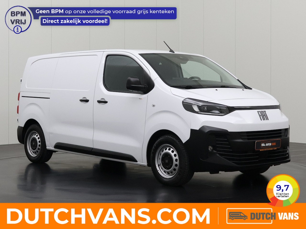 Fiat Scudo - Lang 75KWh | Elektrisch | Multimedia | Camera | 3-Zits - AutoWereld.nl