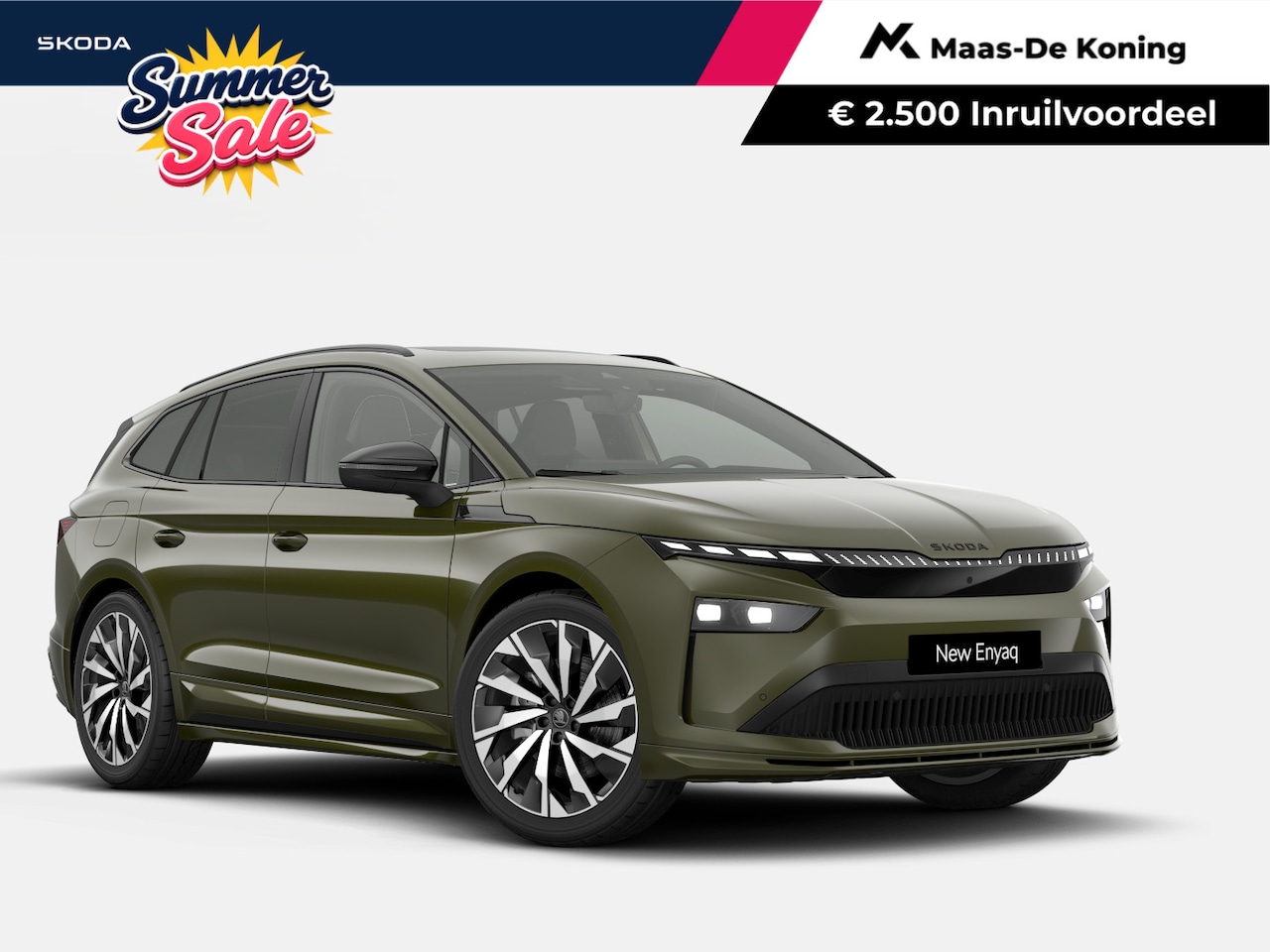Skoda Enyaq iV - Business Edition 85 | 21'' velgen | Panoramisch schuif/kanteldak | wegklapbare trekhaak | - AutoWereld.nl