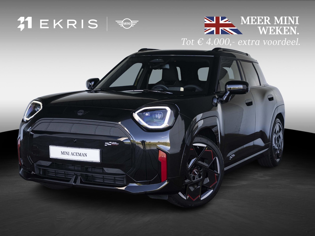 MINI Aceman - E JCW John Cooper Works L-pakket 360 camera | Glazen panoramadak | Harman Kardon - AutoWereld.nl