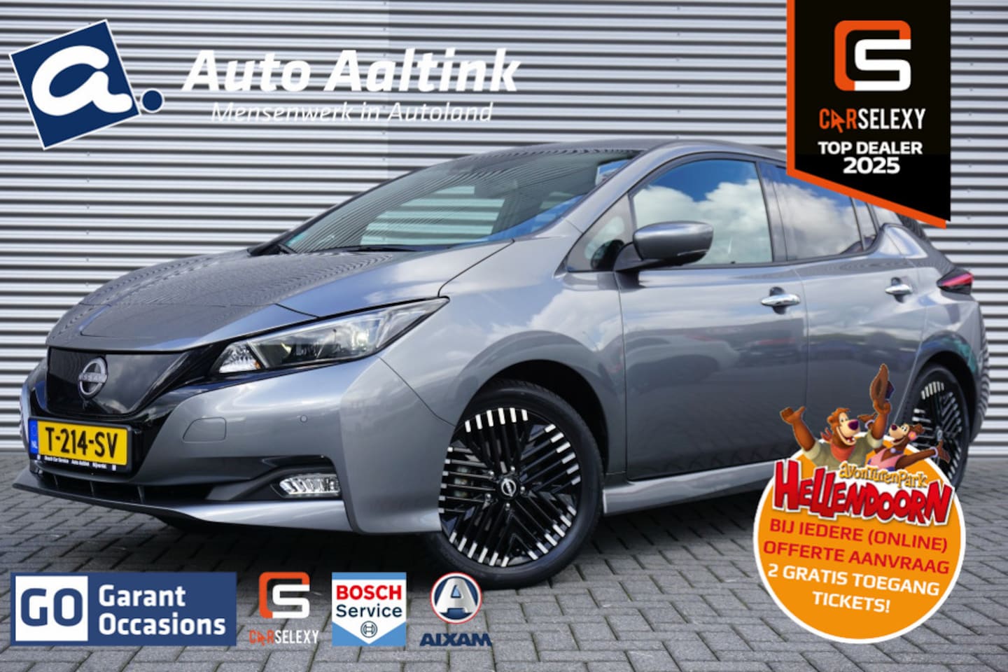 Nissan LEAF - N-Connecta 39 kWh 360 CAMERA | WARMTEPOMP | LUXE UITVOERING!! - AutoWereld.nl