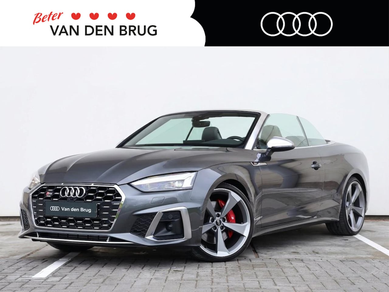 Audi S5 - Cabriolet 3.0 TFSI 354 pk quattro | Matrix-Laser LED | B&O | Massage | RS- sportstoelen | - AutoWereld.nl